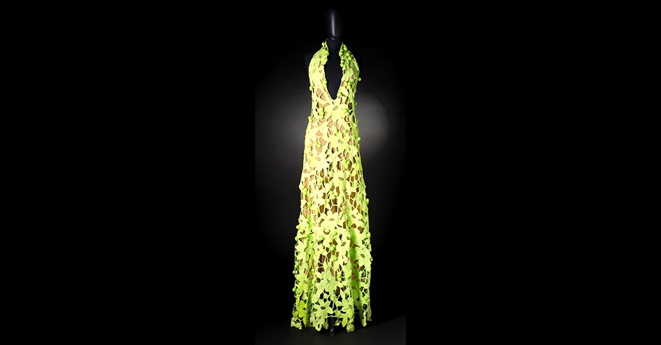 Peça da Lenny na exposição "Moda no Brasil: criadores contemporâneos e memórias" em cartaz na Faap, em São Paulo - Divulgação