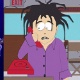Robert Smith em versão South Park - Montagem UOL