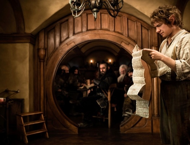 Cena de "O Hobbit", novo filme de Peter Jackson, que estreia dia 28 de novembro na Nova Zelândia - 