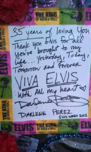 Homenagem a Elvis em Memphis durante a Elvis Week - Reprodução/Instagram