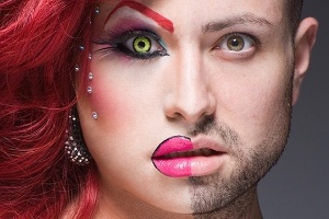 O fotógrafo afirma que embora tenha tido muito trabalho na preparação, o processo todo foi relativamente fácil - Half Drag/ Leland Bobbé