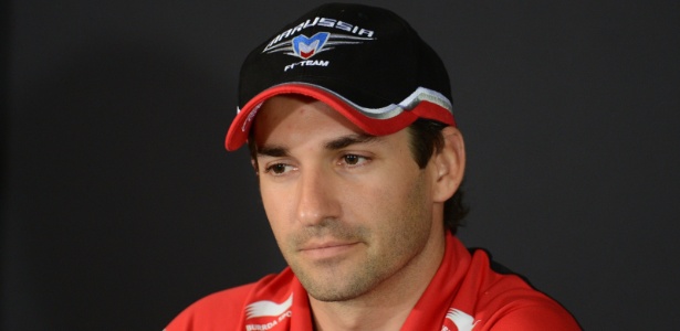 O alemãoTimo Glock, da Marussia, fez sua estreia na Fórmula 1 em 2004 - Dimitar Dilkoff/AFP
