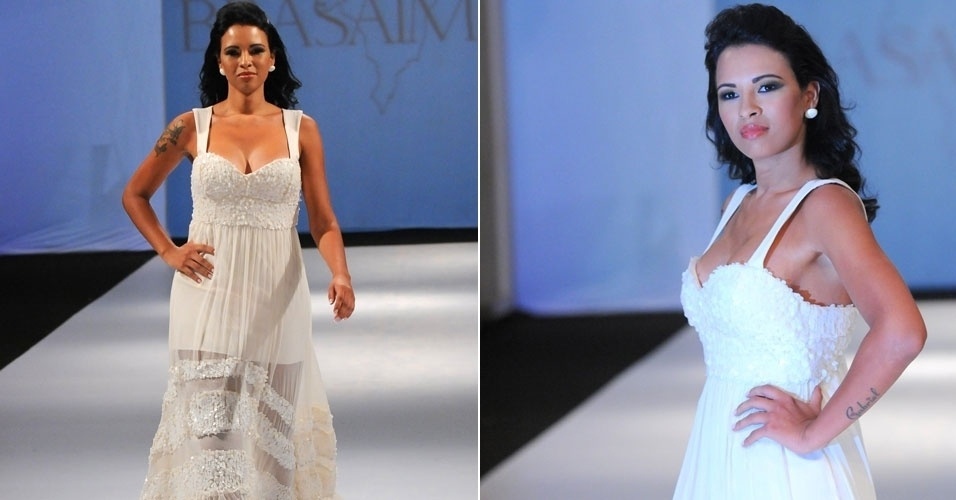 A ex-BBB Ariadna Arantes participou da Alagoas Trend House 2012,  Semana de Moda Alagoas Trend House?12,  em Maceió  (15/8/12)