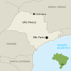 Colômbia está a 467 km de São Paulo - Arte UOL