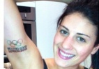 Blog: Musa da natação, australiana faz tatuagem em homenagem aos Jogos Olímpicos de Londres