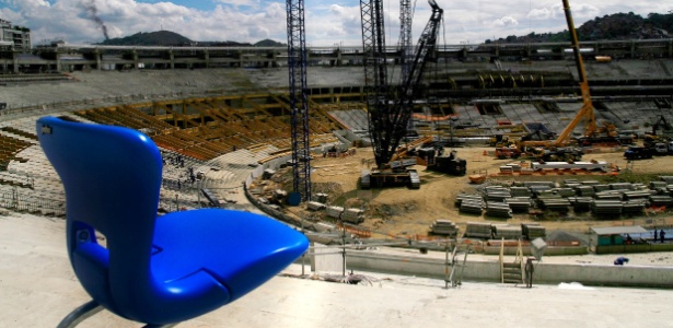 Novas cadeiras do Maracanã estarão expostas para visitação a partir de sexta-feira