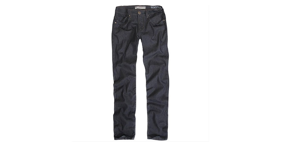 Calça jeans de modelagem reta com lavagem escura; R$ 99,99, na Dzarm (SAC 0800 473113) Preço pesquisado em agosto de 2012 e sujeito a alteração  - Divulgação