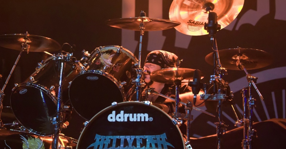 O baterista Vinnie Paul, ex-integrante do Pantera