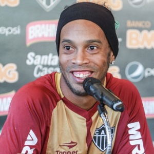 Ronaldinho Gaúcho, que deve ganhar placar no estádio, diz que gol ficará marcado na sua vida - Bruno Cantini/site oficial do Atlético-MG
