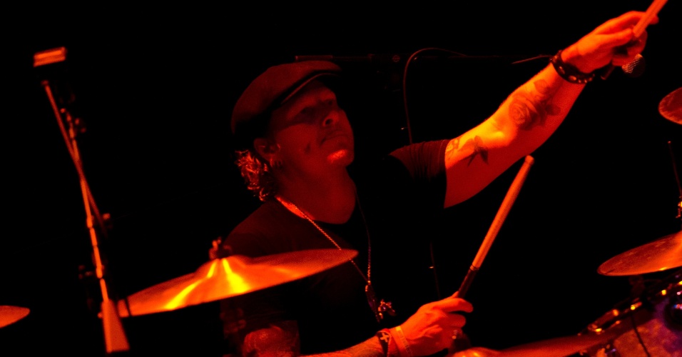 Matt Sorum, baterista que já esteve no Guns N' Roses e no Velvet Revolver
