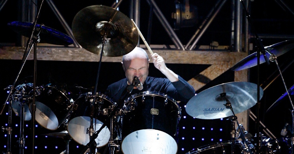 O músico Phil Collins, ex-baterista do Genesis