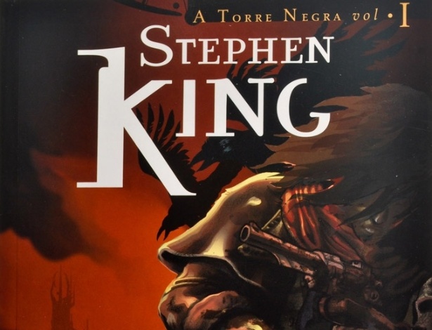 Capa do primeiro volume de "A Torre Negra", de Stephen King - Divulgação