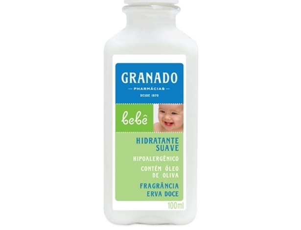 Foto 04 Loção Hidratante Bebê Erva Doce 100ml Granado - Divulgação