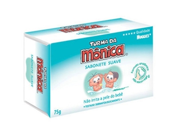 Foto 06 Sabonete Barra Turma da Mônica Huggies Suave 75g - Divulgação