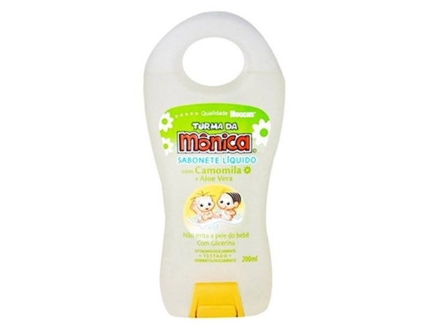Foto 07 Sabonete Líquido Turma da Mônica Huggies Camomila 200ml - Divulgação
