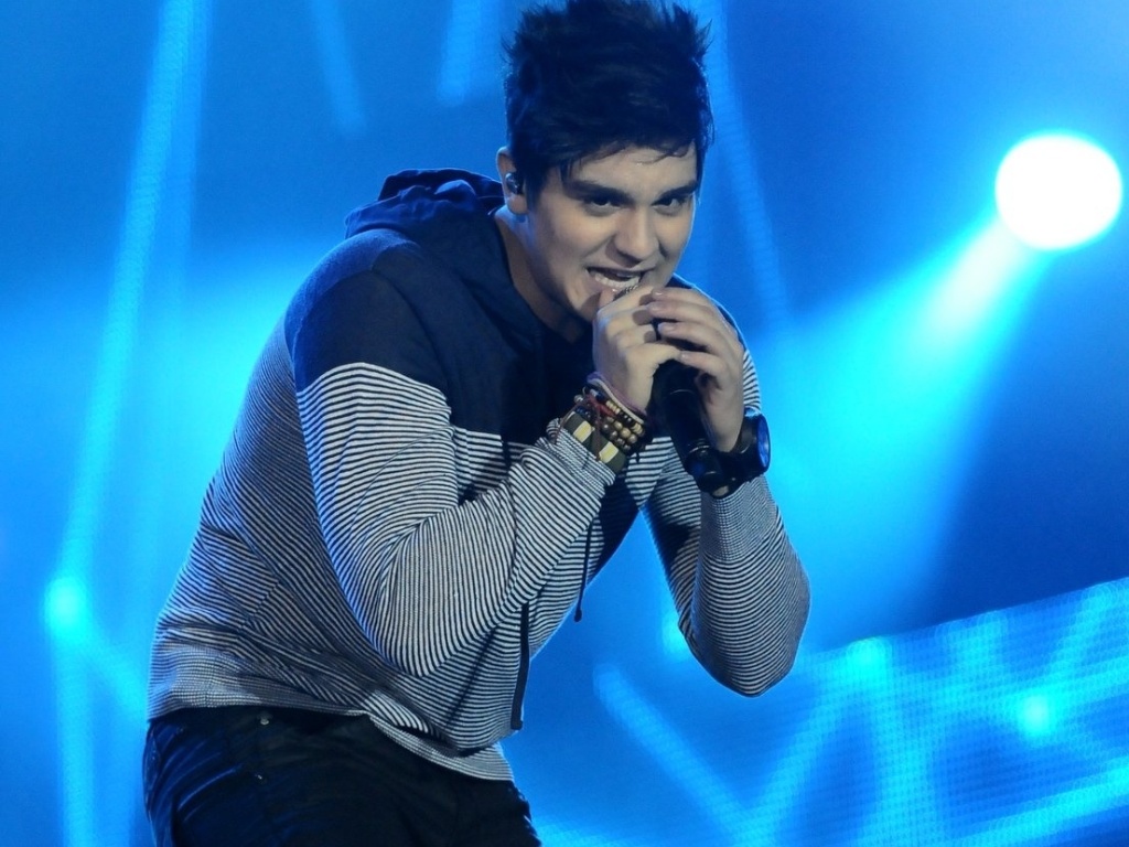 O cantor sertanejo Luan Santana se apresenta na 57ª edição da Festa do Peão de Barretos, no interior paulista. O evento acontece até o dia 26 de agosto (19/8/12) - Francisco Cepeda e Orlando Oliveira/AgNews