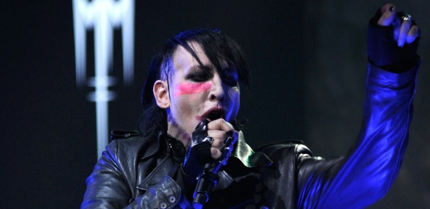 Marilyn Manson se apresenta no Revolver Golden Gods Award Show, em Los Angeles (11/4/12) - Frazer Harrison/Getty Images