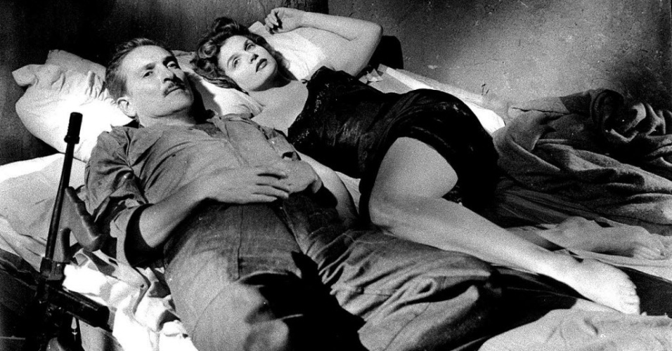 1955 - Tônia Carrero em cena do filme brasileiro "Mãos Sangrentas", dirigido pelo argentino Carlos Hugo Christensen - Acervo/Folhapress