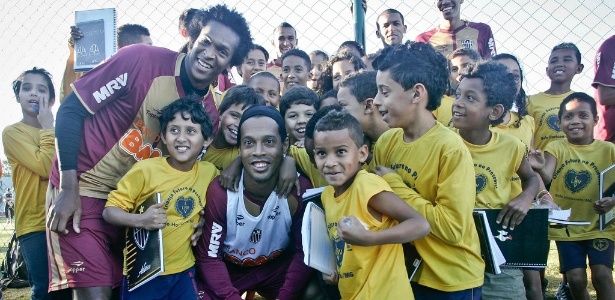 Ronaldinho mudou o comportamento em Minas e tem vivido de forma discreta  - Bruno Cantini/Site oficial Atlético-MG