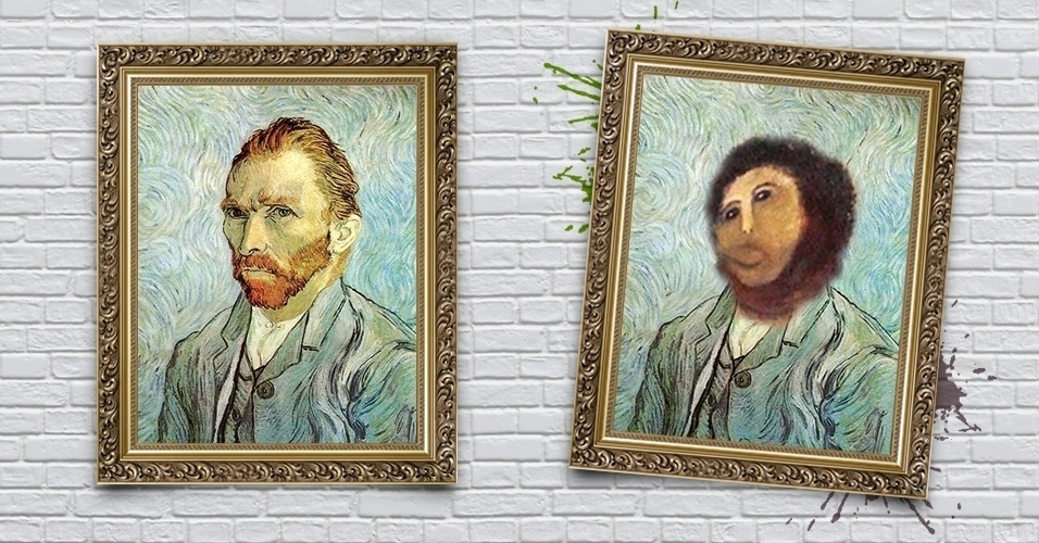 Autorretrato de Van Gogh - Arte/UOL