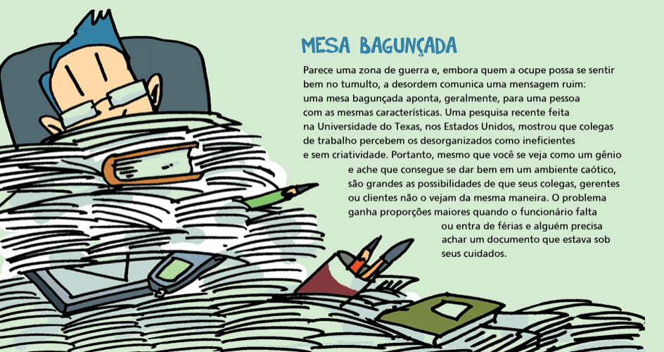 Mesa bagunçada - Orlando/UOL