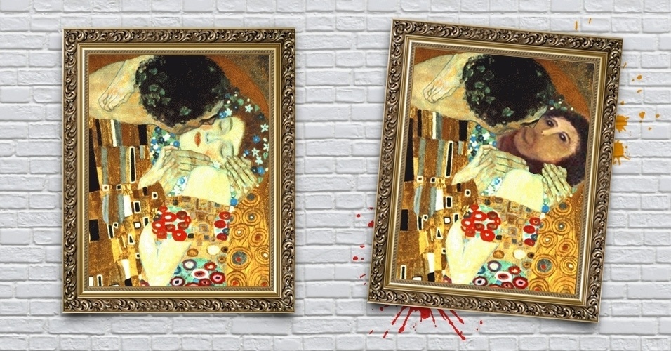 "O Beijo", de Gustav Klimt - Arte/UOL