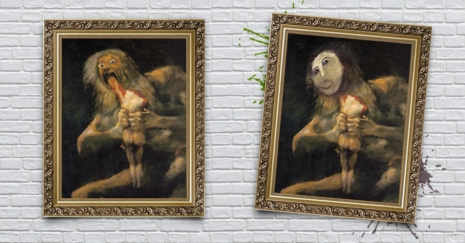 "Saturno Devorando Um Filho", Francisco de Goya - Arte/UOL