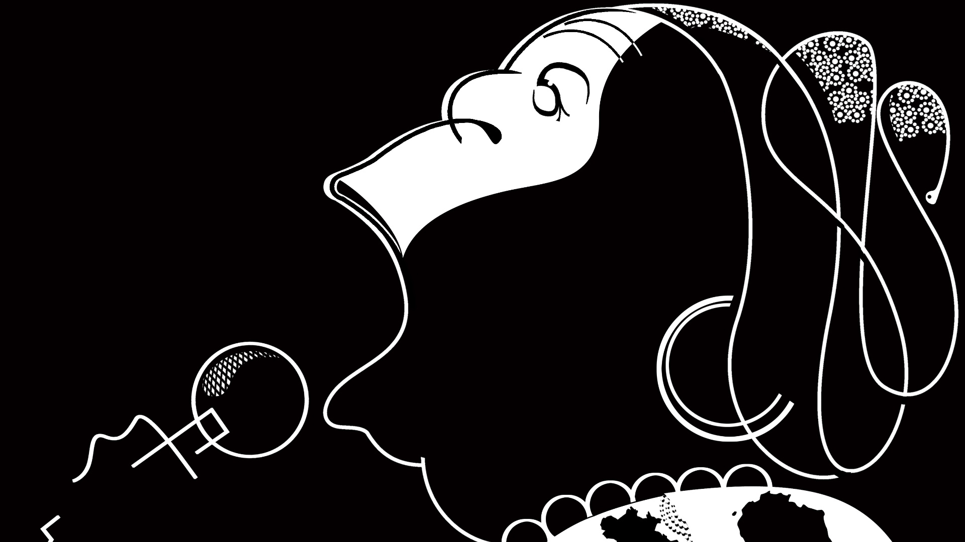 Também vencedor da categoria Menção Caricatura, o brasileiro Glen Batoca fez referências às cantoras da música negra no 39º Salão do Humor de Piracicaba - Divulgação