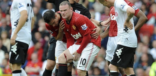 Rooney se lesionou no dia 25 de agosto, em jogo contra o Fulham - EFE/Peter Powell