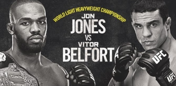 Cartaz do UFC 152, com Jon Jones x Vitor Belfort - Divulgação/UFC
