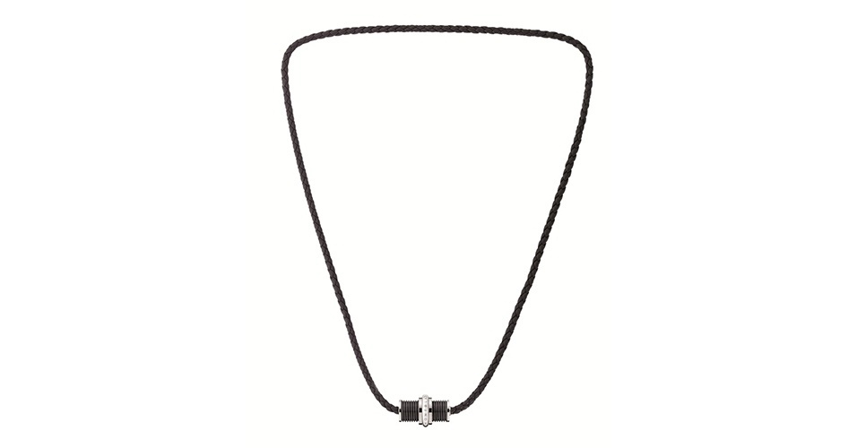 Colar da "Contemporary Collection" em aço e PVD preto; R$ 2.090, na Montblanc (Tel.: 11 3552-8000) Preço pesquisado em agosto de 2012 e sujeito a alteração  - Divulgação
