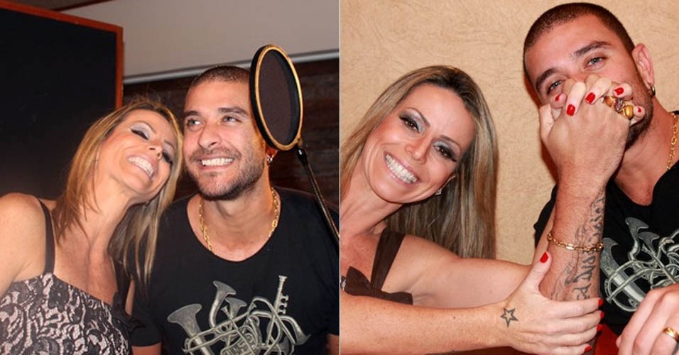 Diogo Nogueira grava participação no CD da sobrinha de Beth Carvalho (27/8/2012)
