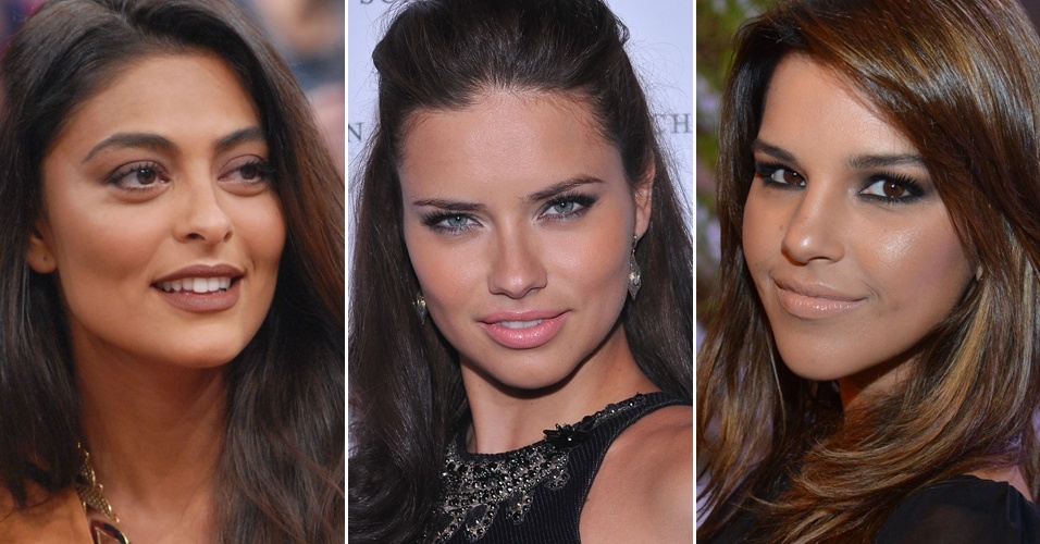 Looks inspiradores - morenas - Divulgação/TV Globo | Getty Images | AgNews