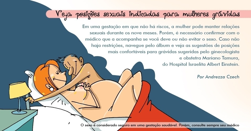 Veja posições sexuais indicadas para mulheres grávidas - Orlando/UOL