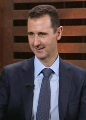 Presidente sírio Bashar Assad concede entrevista em Damasco à emissora de TV pró-regime Addounia, e diz que o país precisa de mais tempo para vencer batalha no país