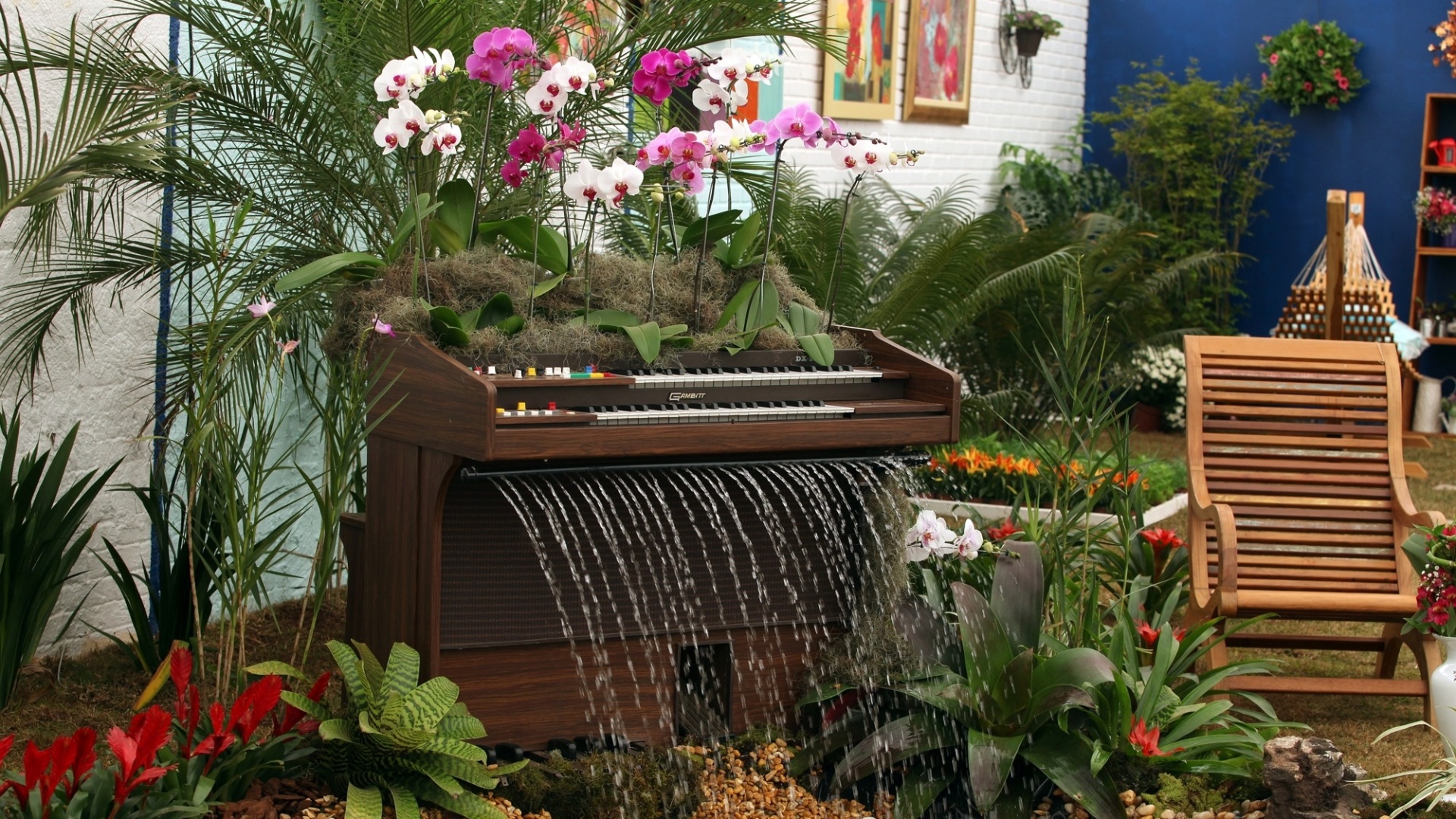 "Alma de Jardineiro", jardim assinado por Flavio Gallo e Malu Conceição. A 31ª Expoflora fica aberta à vistação de 30 de agosto a 23 de setembro de 2012, de quinta-feira a domingo, sempre das das 9h às 19h. Mais informações: (19) 3802-1499 ou contato@expoflora.com.br - Humberto de Castro/ Divulgação