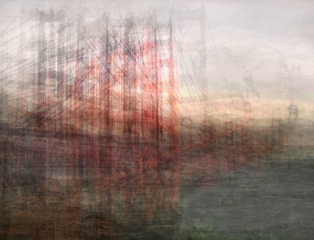 As fotografias feitas com a técnica se assemelham a pinturas, como esta imagem da ponte Golden Gate, em San Francisco (EUA) - Pep Ventosa