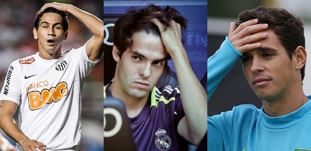 Ganso é criticado pela torcida, Kaká não fica nem na reserva do Real e Oscar debutou na Europa