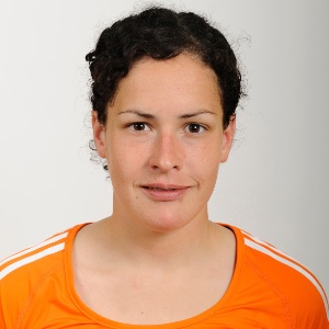 Inge Vermeulen, que já defendeu a Holanda e agora serve a seleção brasileira de hóquei - Arquivo pessoal