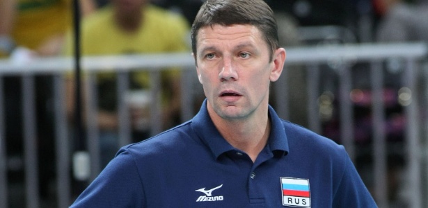 Sergey Ovchinnikov, técnico da seleção feminina da Rússia, morreu aos 43 anos - Divulgação/FIVB
