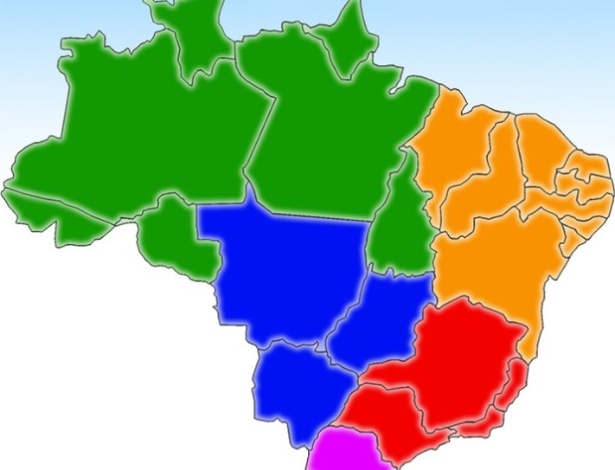 Sete a dez anos - Estados do Brasil - Divulgação