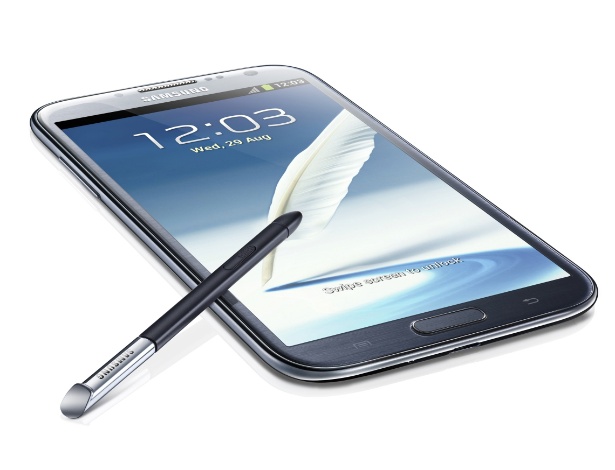 Smartphone Samsung Galaxy Note II foi apresentado durante evento que antecede a IFA 2012, em Berlim  - Divulgação/AP
