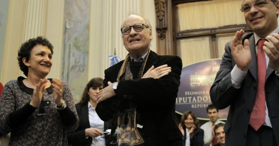 Batizado Joaquín Lavado, Quino nasceu em 17 de julho de 1932 na cidade de Mendoza, e desde então recebe homenagens por diversas cidade do país - EFE/Leo La Valle