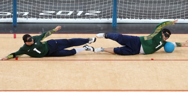 Brasil venceu a Finlândia na estreia do Goalball dos Jogos Paraolímpicos de Londres por 6 a 5