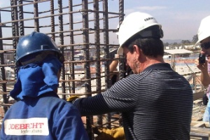 Andrés Sanchez, ex-presidente do Palmeiras, participa da construção do Itaquerão - Divulgação ODEBRECHT
