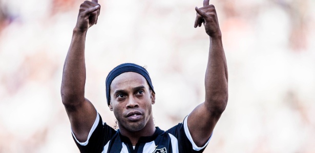 Contratado em junho, Ronaldinho Gaúcho tem contrato com o Atlético até o final do ano  - Leonardo Soares / UOL