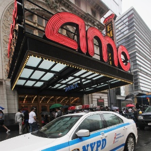 Fachada de um cinema AMC na cidade de Nova York - Gettty Images