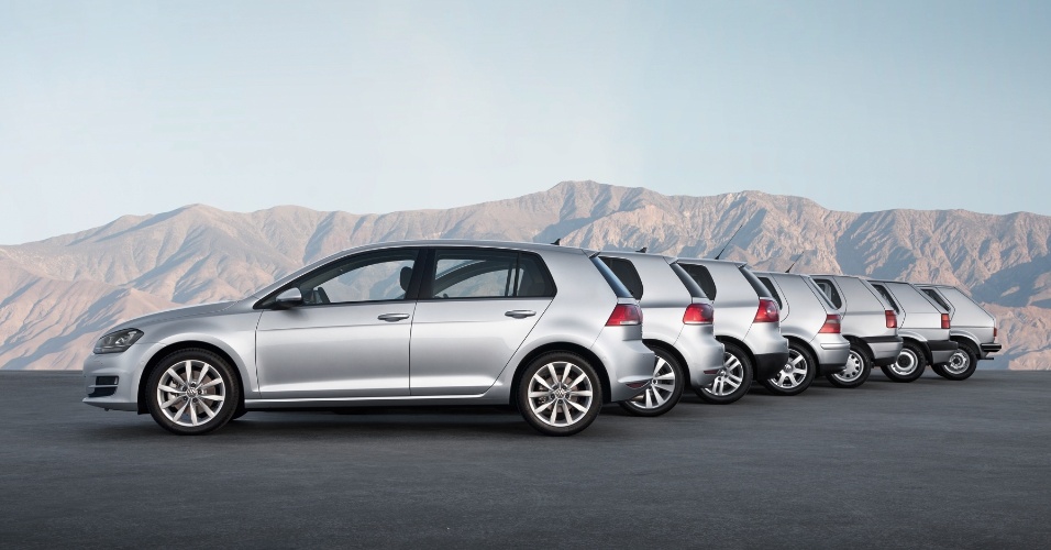 Sétima geração do hatch médio Volkswagen Golf é apresentada na Alemanha. Modelo é principal aposta da marca para tomar liderança do mercado global de carros de Toyota e GM - Divulgação