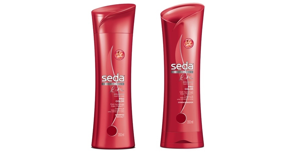 Shampo e Condicionador da Linha Seda Pró Color - Divulgação