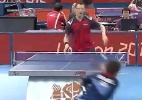 Blog: Britânico se atira na bola e consegue rebatida sensacional no tênis de mesa nas Paraolimpíadas; assista - Reprodução de TV